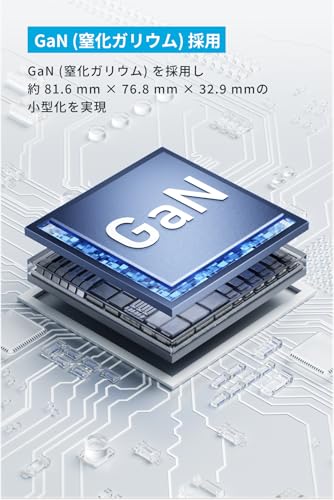 GaN（窒化ガリウム）採用