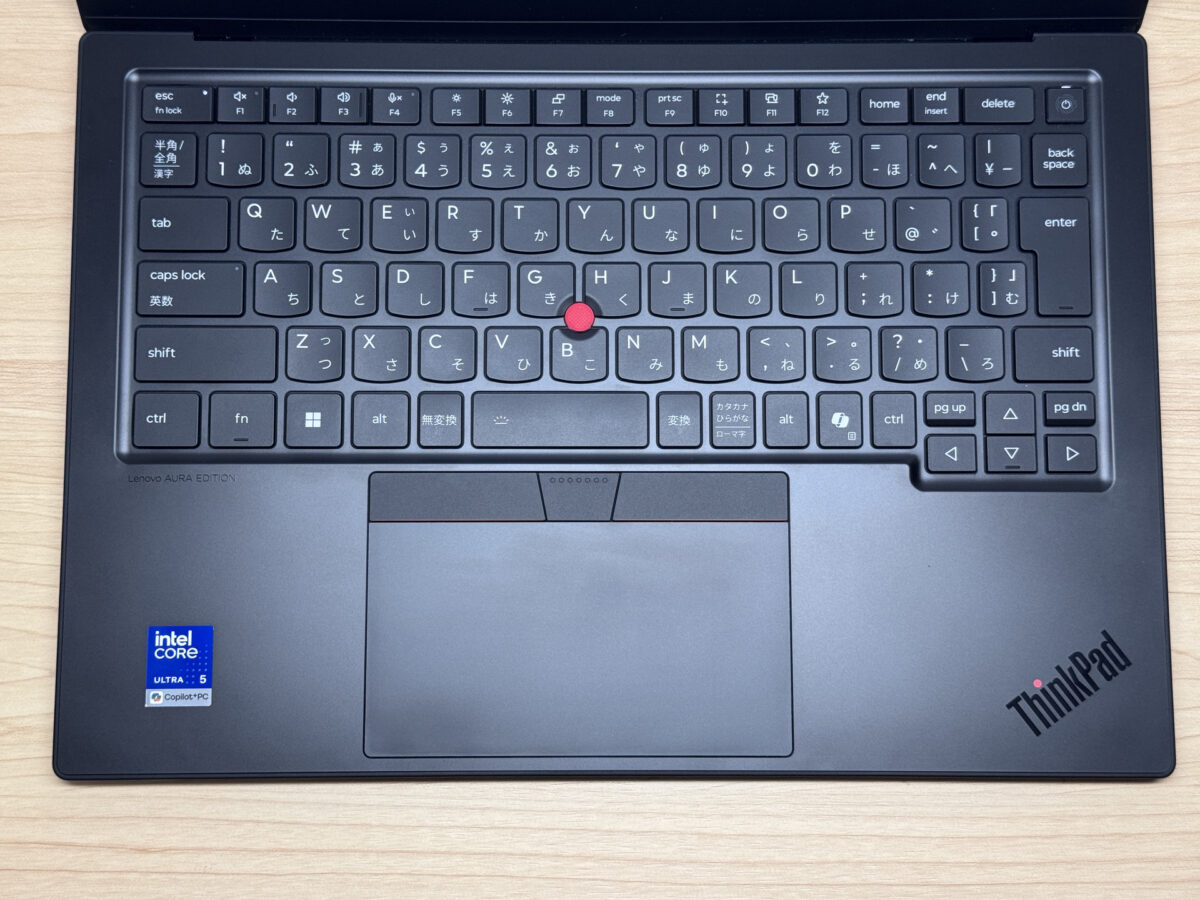キーボード全体のレイアウト