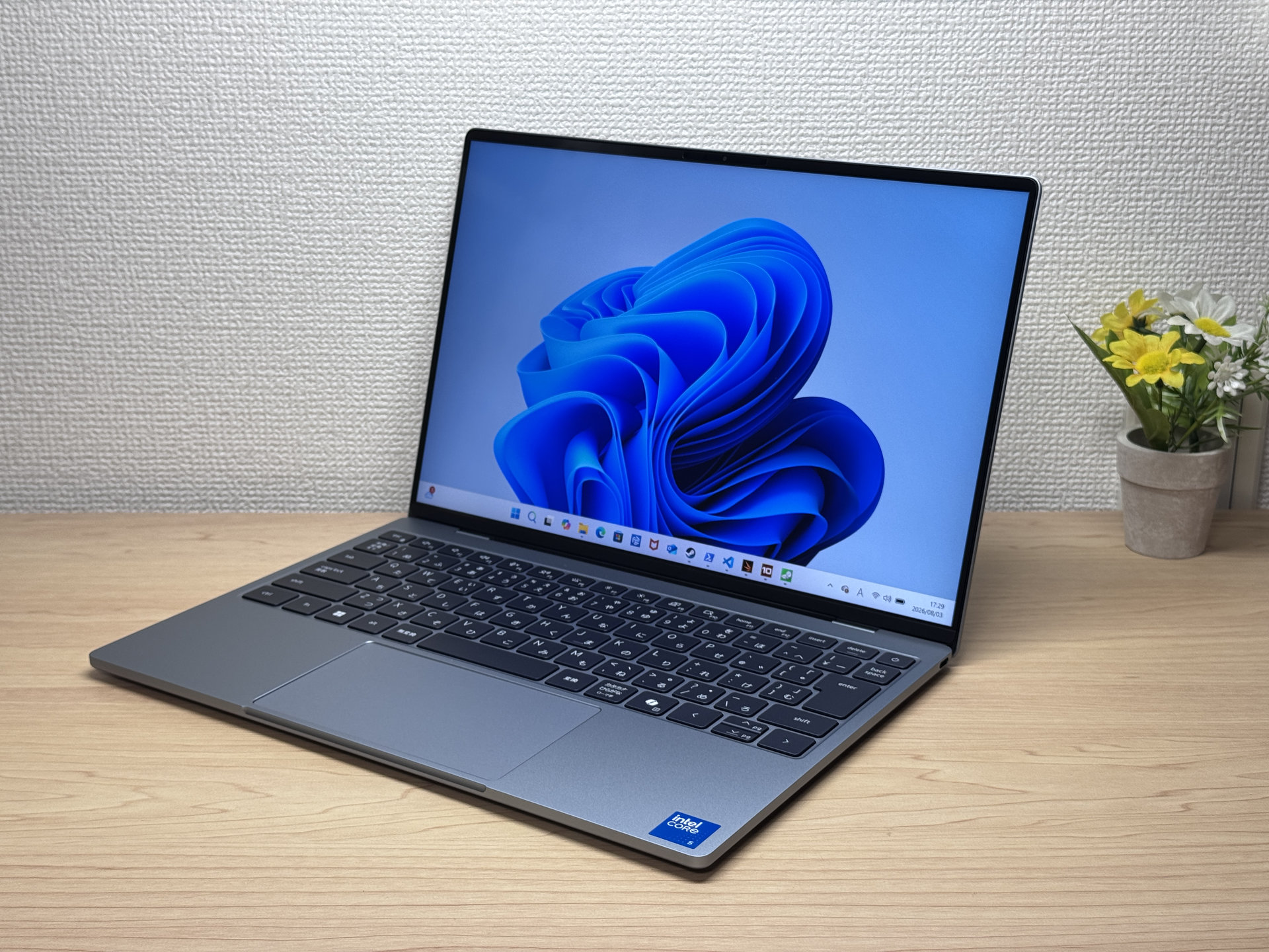 XPS 13の正面デザイン