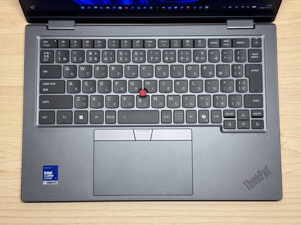 日本語キーボードの全体